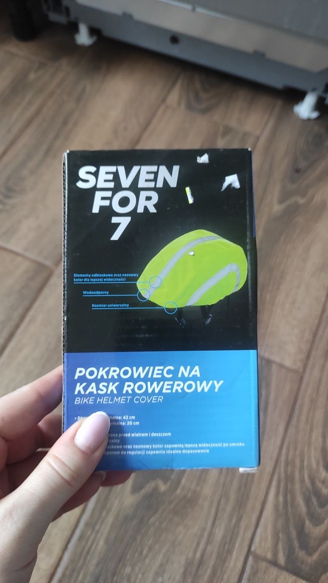 Odblaskowy pokrowiec na rower Nowy