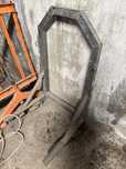 Suporte metalico para conduta de entulho Fort