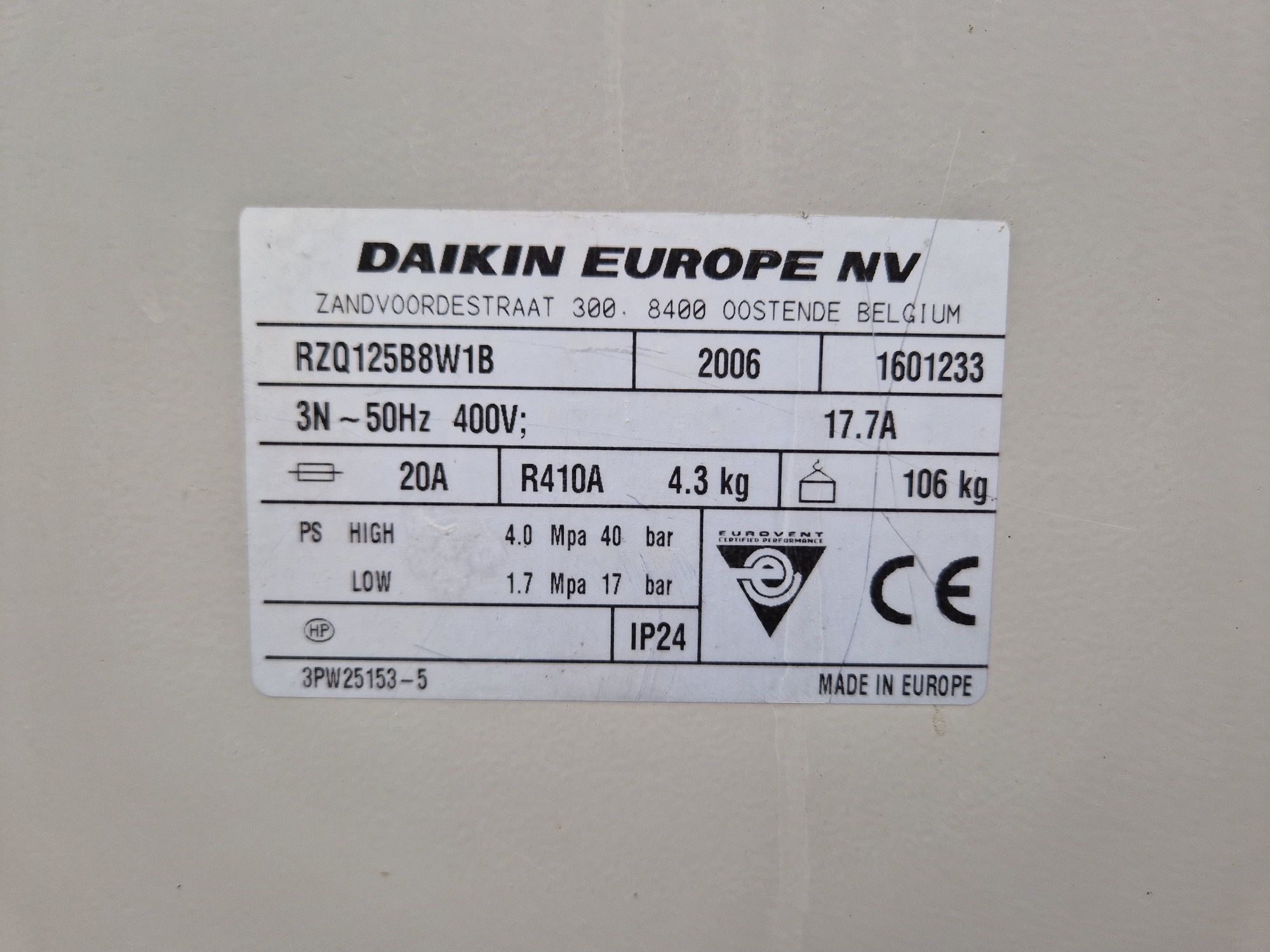 Pompa ciepła/Klimatyzator inwerter Daikin 14kW