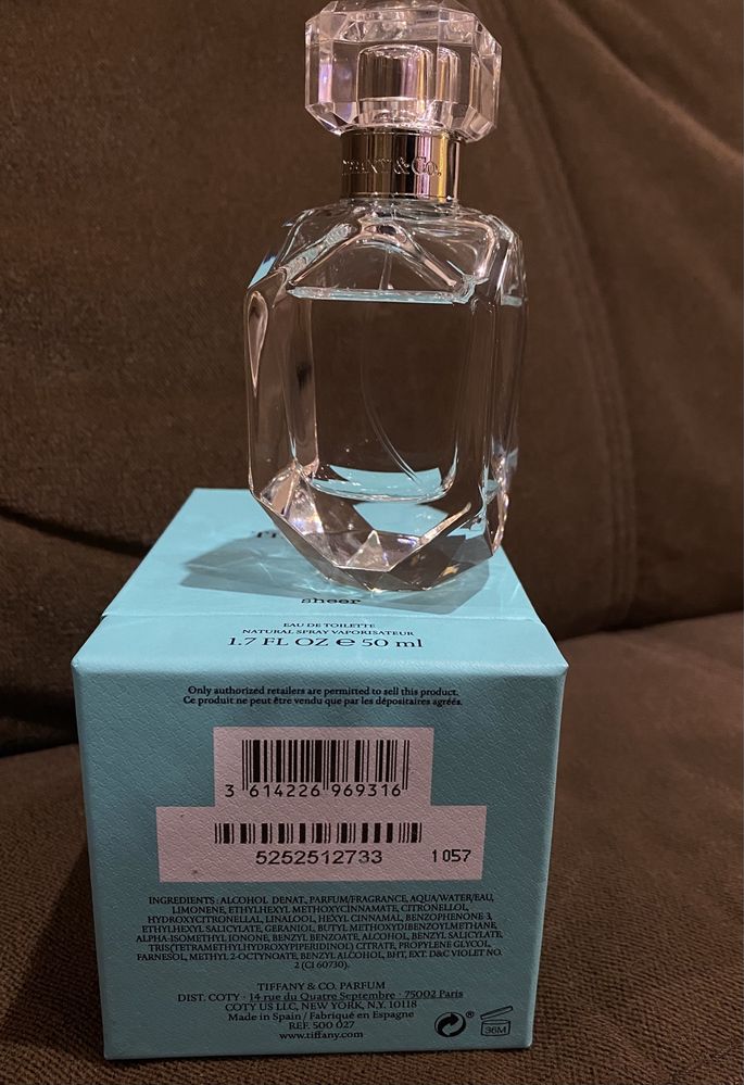 Туалетна вода Tiffany & Co Sheer 50мл