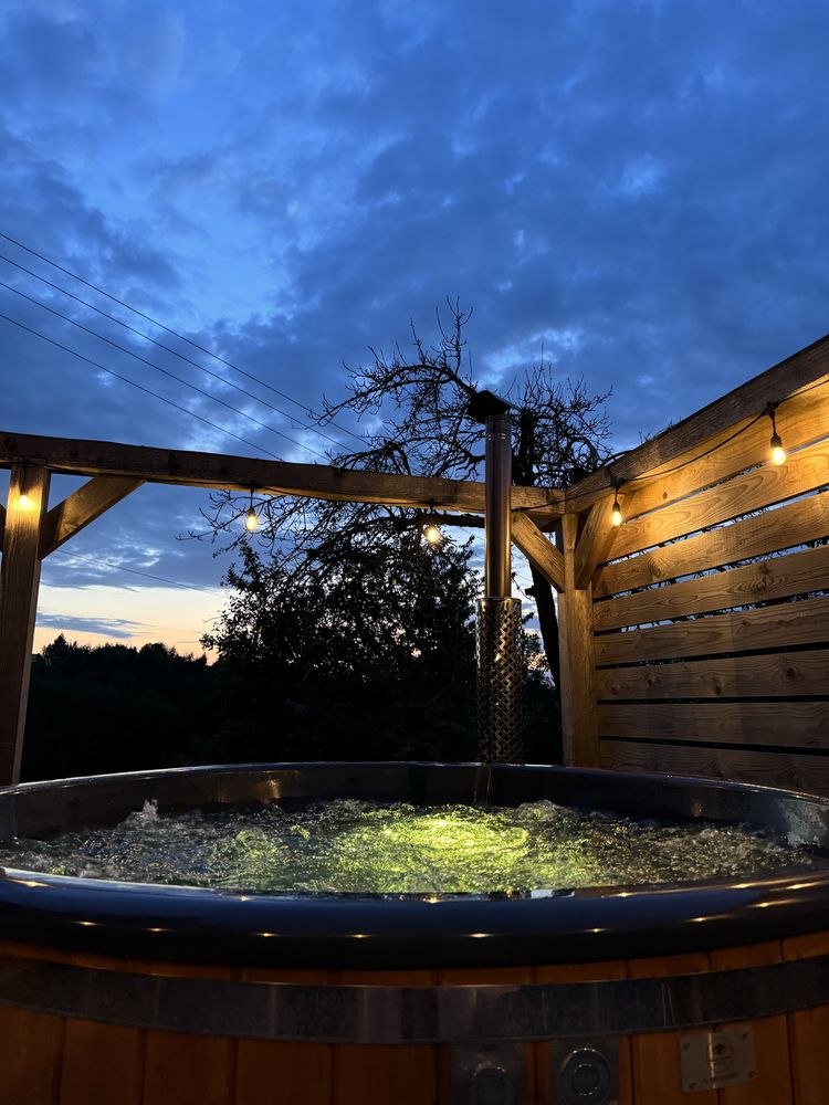 Domek drewniany, balia, sauna, wiata imprezowa , wiata grill
