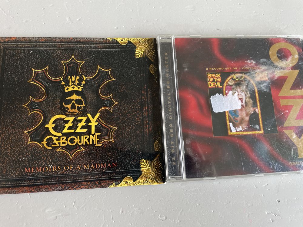 Ozzy Osbourne Memoirs of a madman Speak of the devil CD
