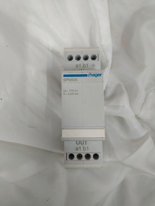 Hager SPN505 Limitador sobretensão p/linha telefonica