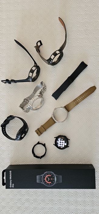 Samsung Galaxy Watch 5 Pro com 5 braceletes extra