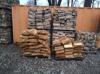 Drewno w workach do wędzenia olcha buk ognisko