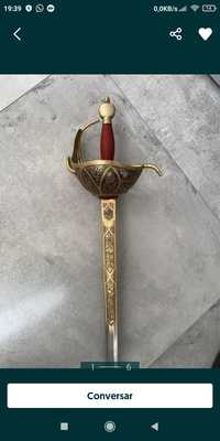 Espada Rei de Cordoba (Replica de Toledo Espanha)
