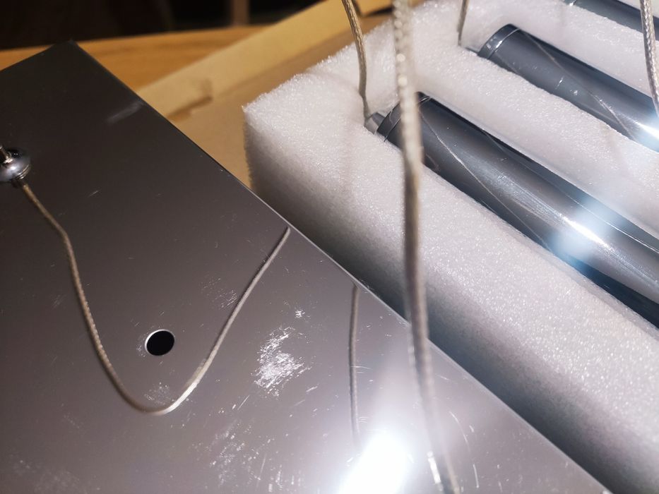 Milagro Ice lampa wisząca 1x5W chrom ML322