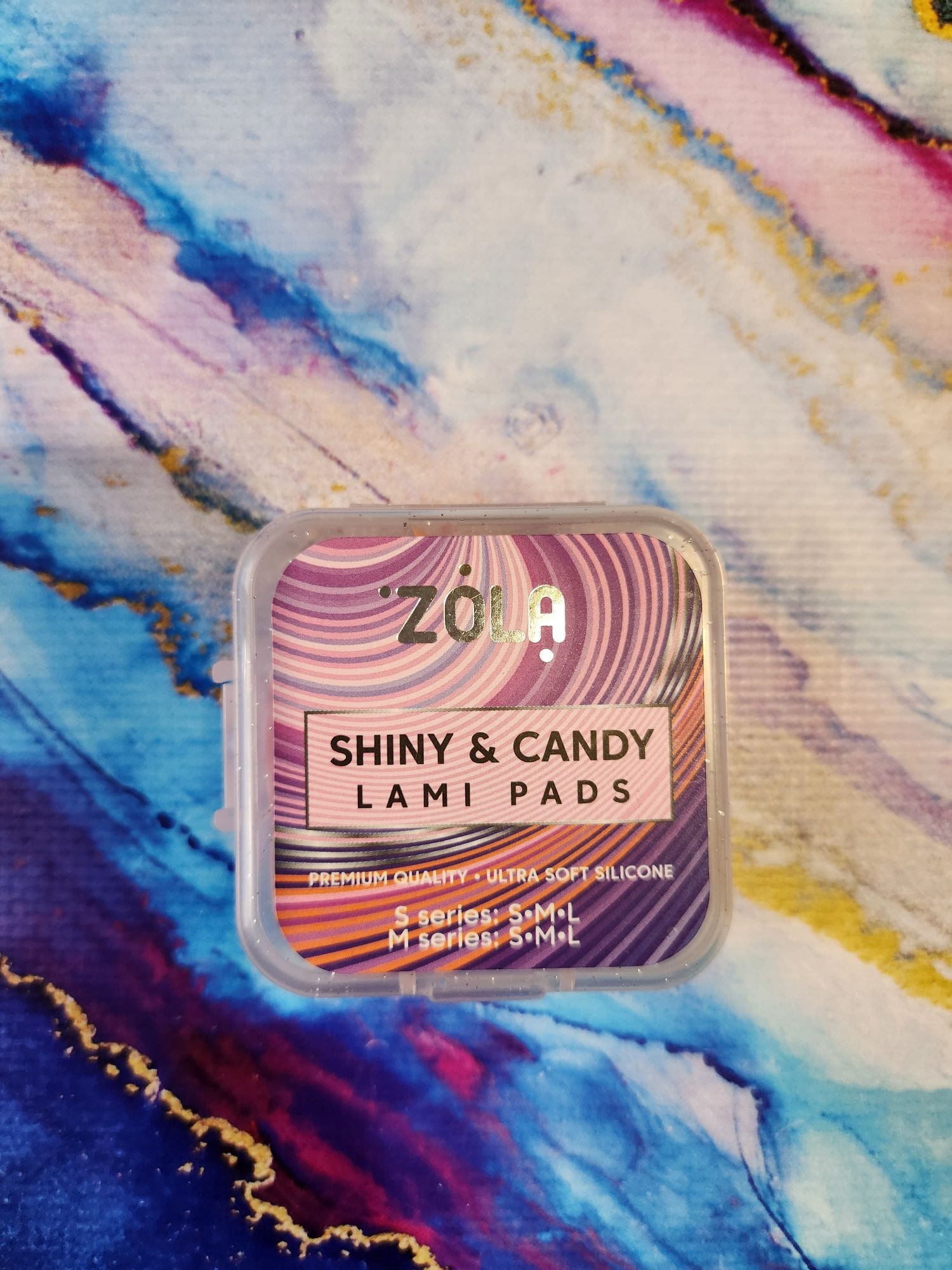 Валики для ламінування від ZOLA з колекції Shiny & Candy Lami Pads