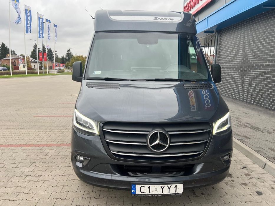Mercedes-Benz Sprinter Autolaweta Holownik  Autolaweta Holownik Sprinter 907 3.0 V6 190KM Jegger automat SALON PL