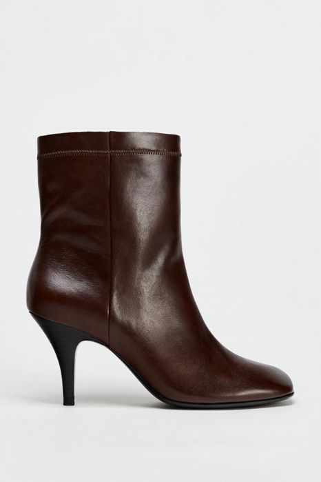 Нові шкіряні черевики ( ботинки , ботильйони ) Zara 35 , 36 , 37 р, 40