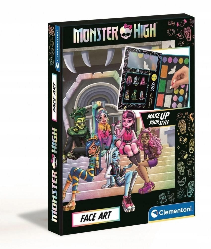 Monster High - Zestaw Do Malowania Twarzy