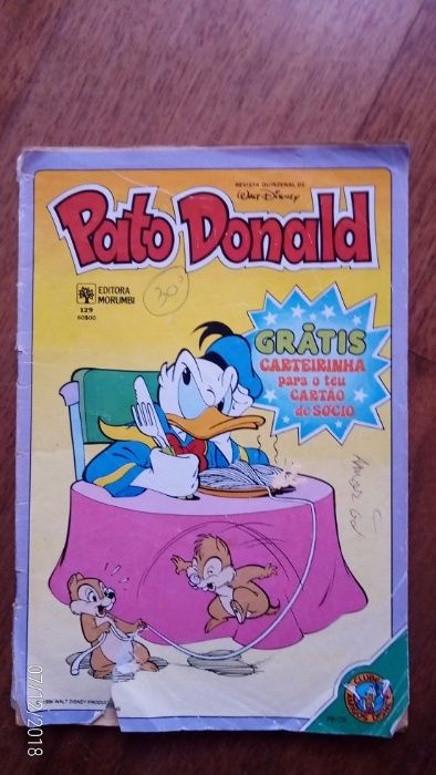 Livros Disney - Pato Donald - Pateta - Zé Carioca