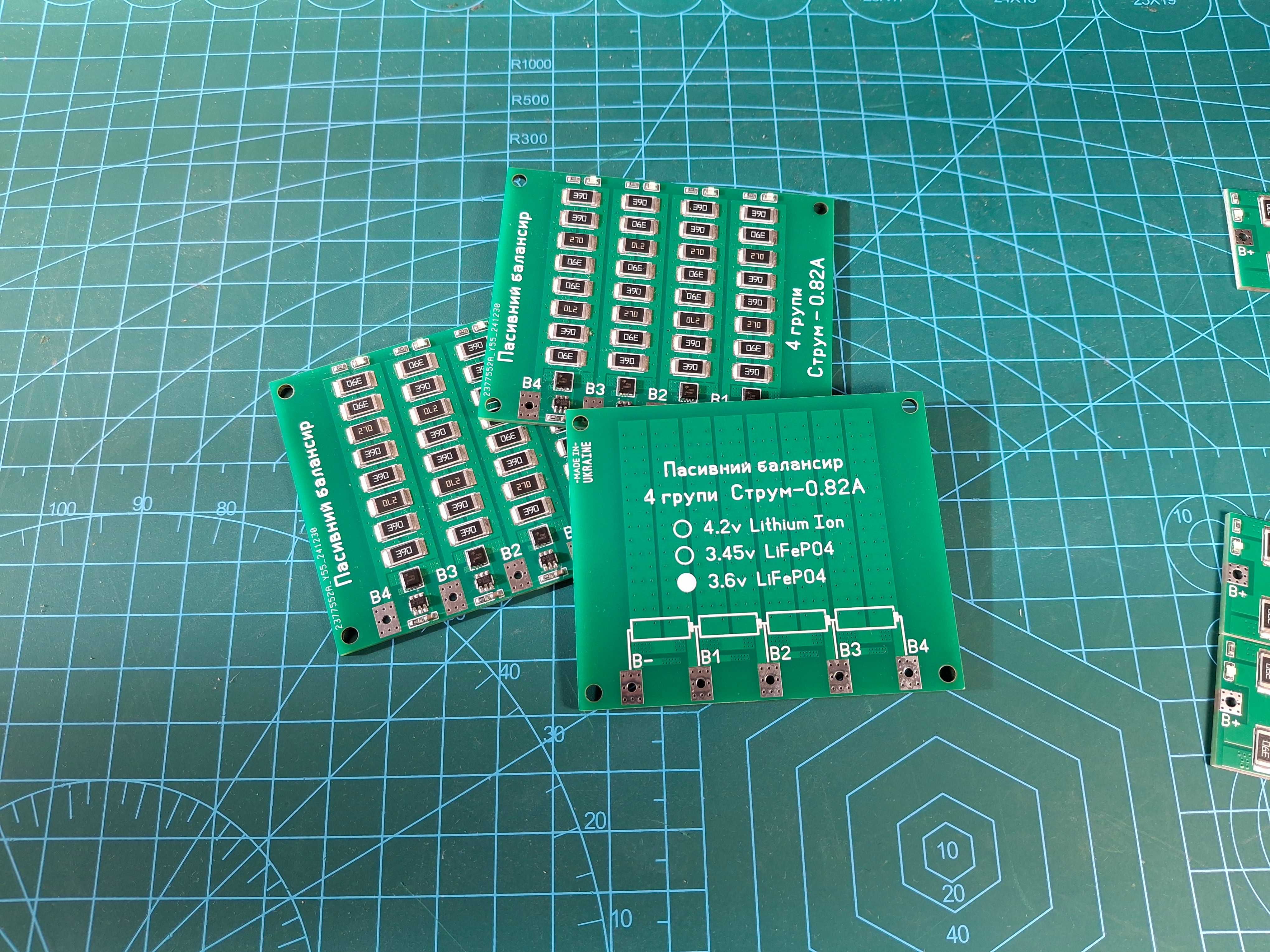 Пасивний балансир для LiFePO4 та Lithium-Ion balancer