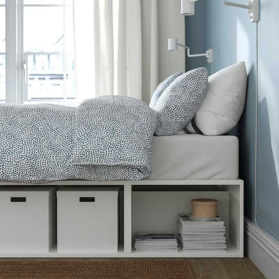 Mobiliário IKEA - AKREHAMN Colchão + PLATSA Cama