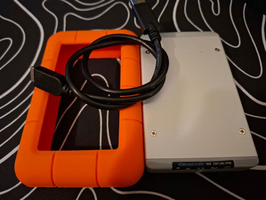 Disco rígido externo portátil LaCie Rugged Mini  1 Tb