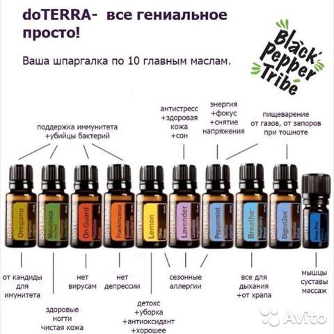 Эфирные Масла doTERRA для здоровья и красоты, эфирные масла #1 в мире