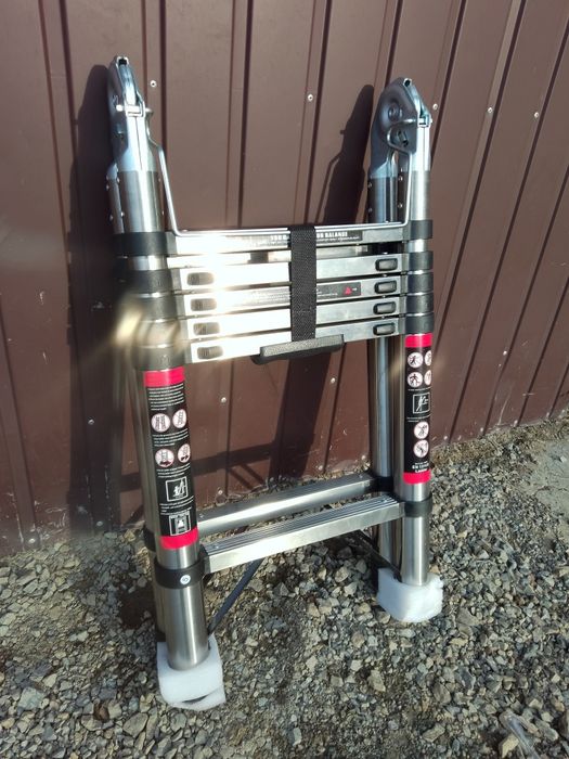 sprzedam drabinę teteskopową 6 stopniową,nowa.