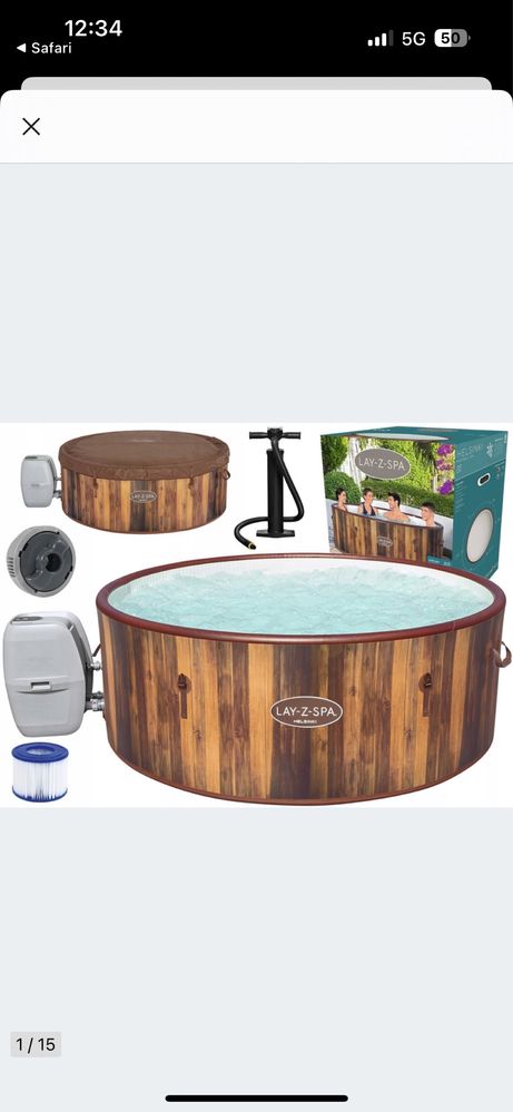 Dmuchane SPA Lay-Z Helsinki 7 osobowe