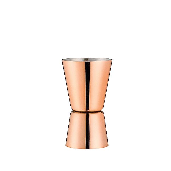 Miarka barowa Cilio 20/40 ml stal nierdzewna/miedź