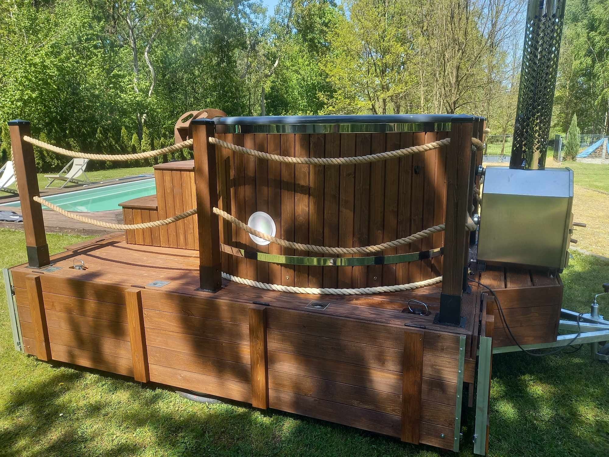 Mobilna balia jacuzzi /wynajem