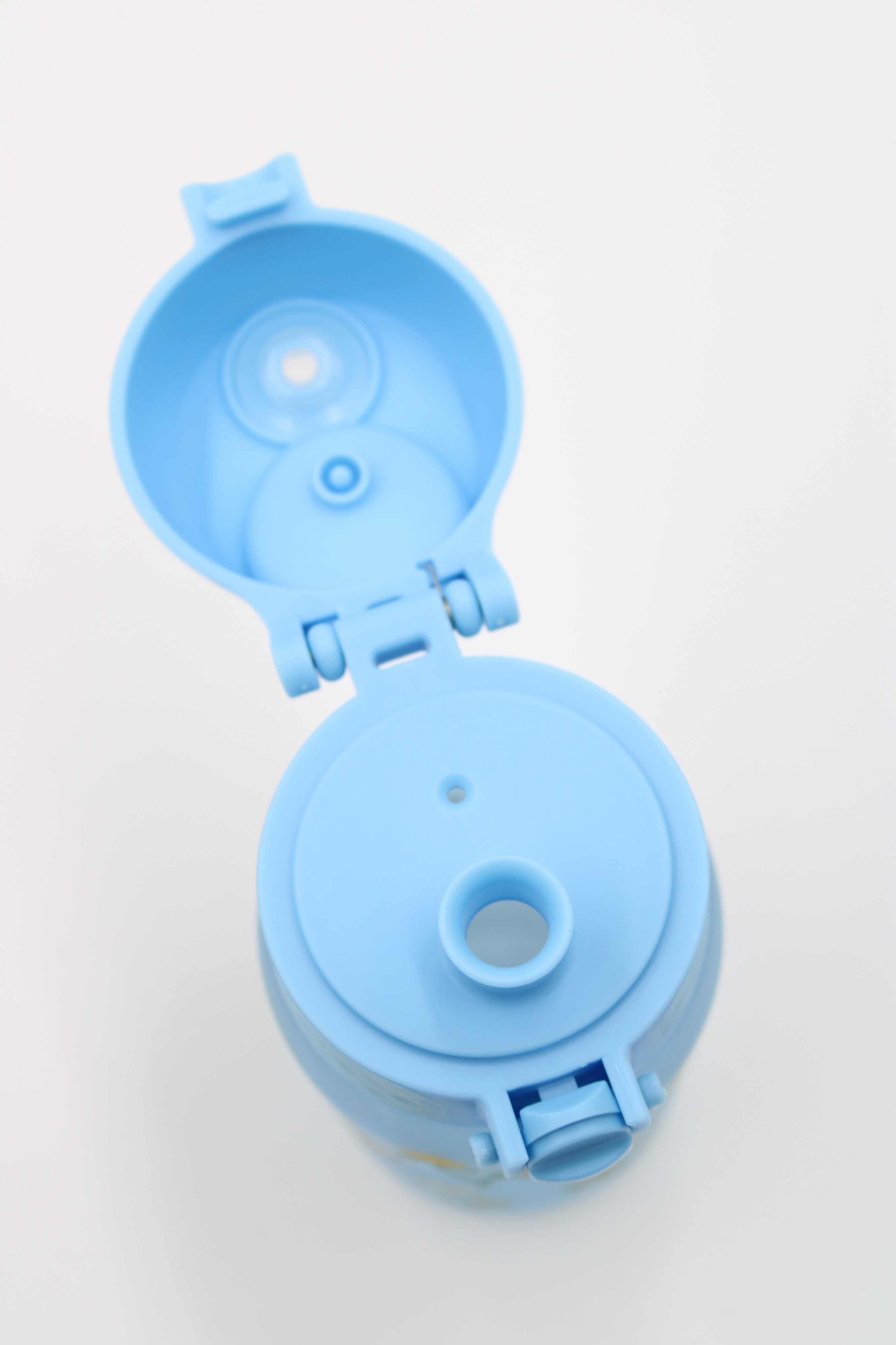 Butelka Bidon na wodę dla Dzieci Ion8 Pszczółki i kwiatki 400ml Blue