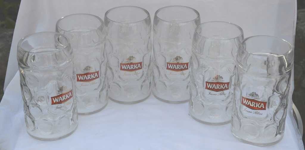 kufel do piwa warka 1000ml 1litr