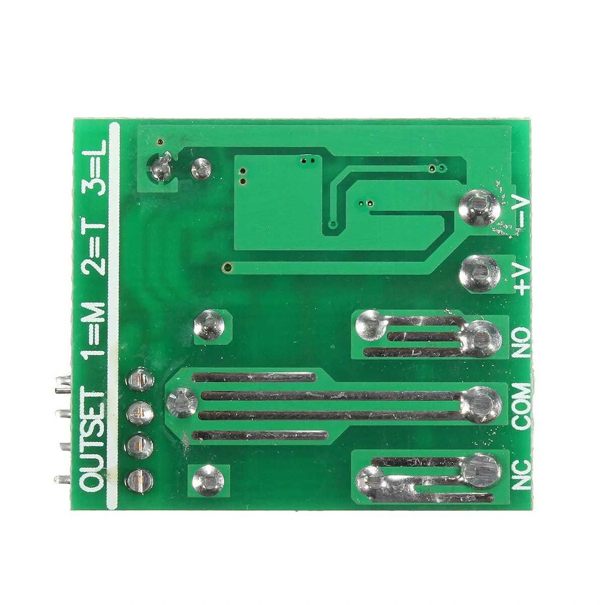 Geekcreit® DC12V 10A 1CH 433MHz Беспроводное реле RF