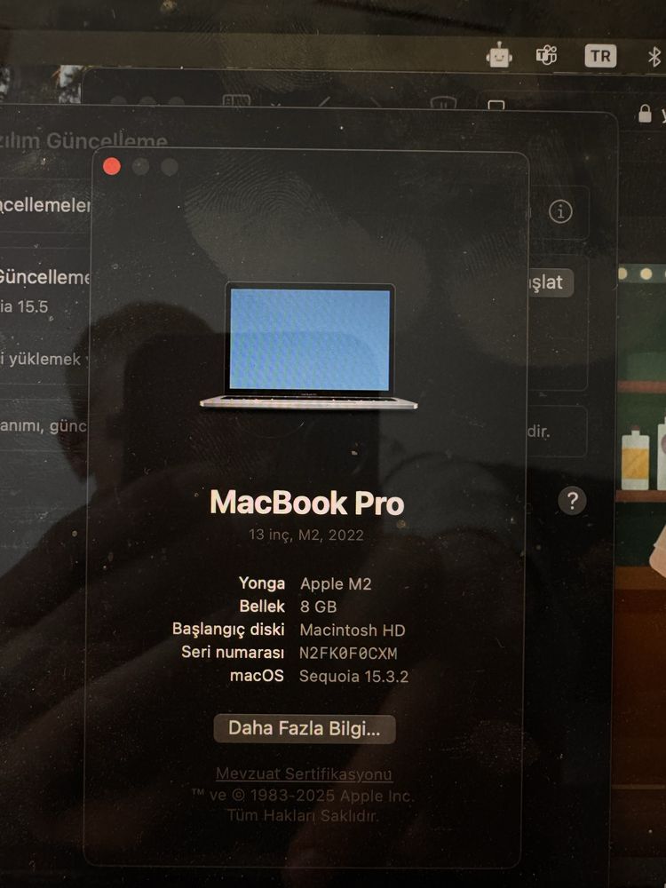 MacBook Pro 13” M2 2022