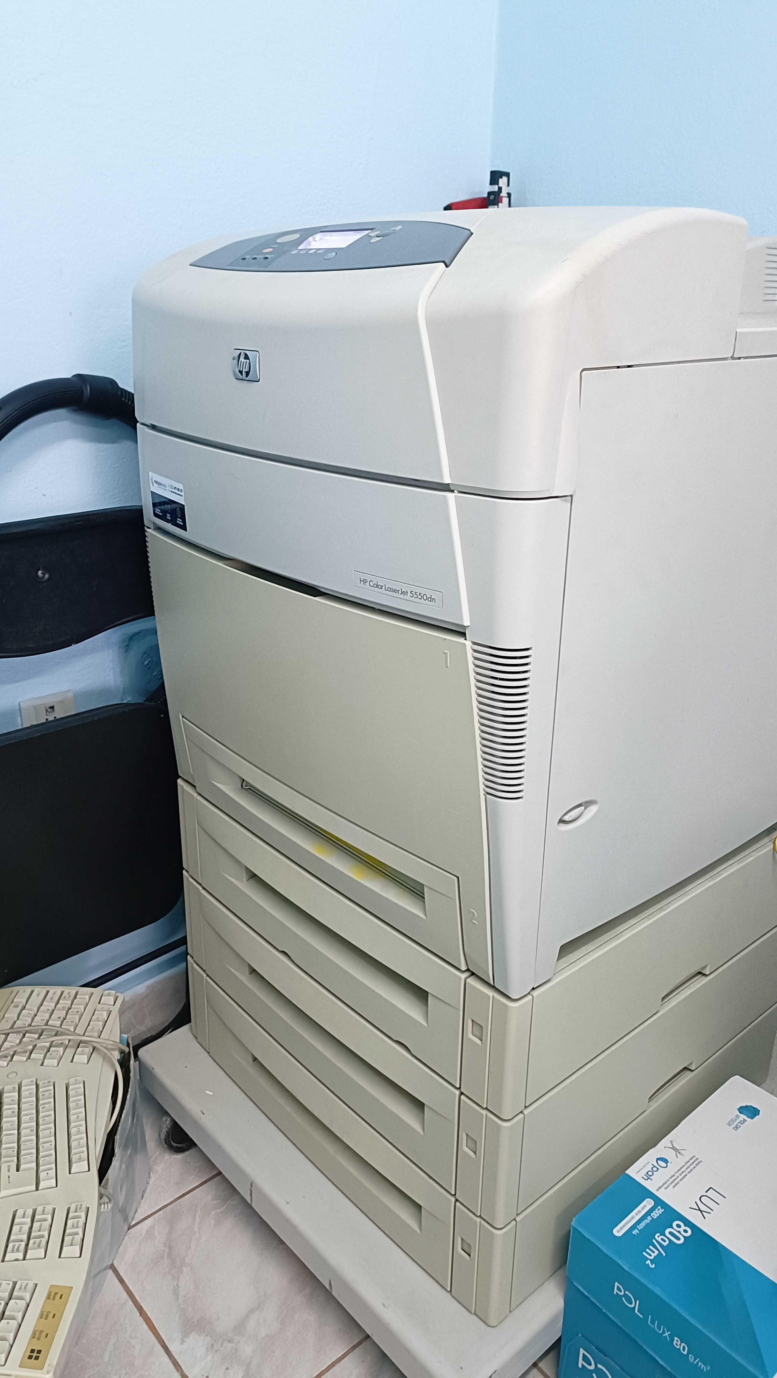 Drukarka A3 HP Color LaserJet 5550dn