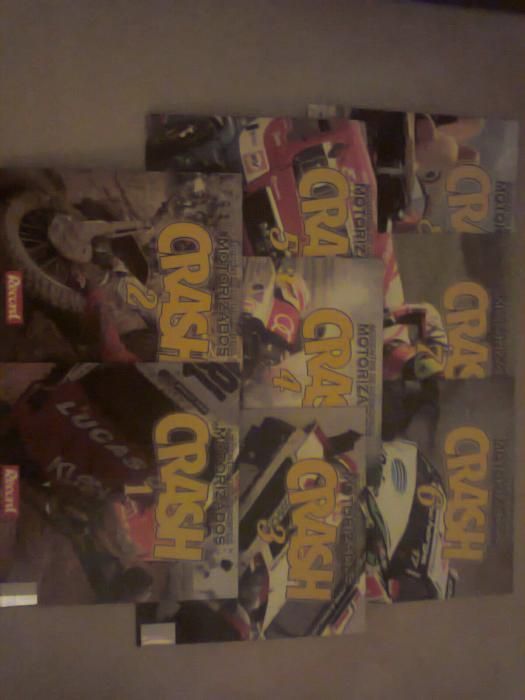Coleção de DVD de acidentes de desportos motorizados CRASH