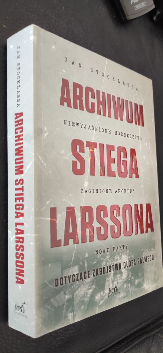 "Archiwum Stiega Larssona" Jan Stocklassa