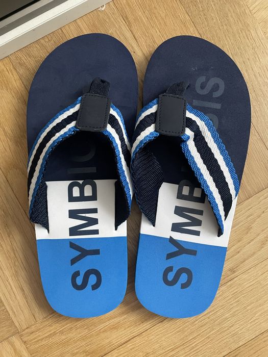 Klapki japonki stmbiosis 39 niebieski navy flip flop