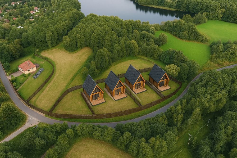 Kompleks Działek Budowlanych z dostępem do Jeziora OSTROWICKIEGO