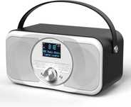 Radio DAB i-box Przenośne głośnik Bluetooth wyświetlacz LED