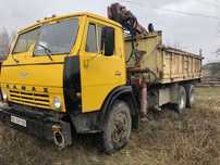 КаМАЗ 53213 з маніпулятор самоскид