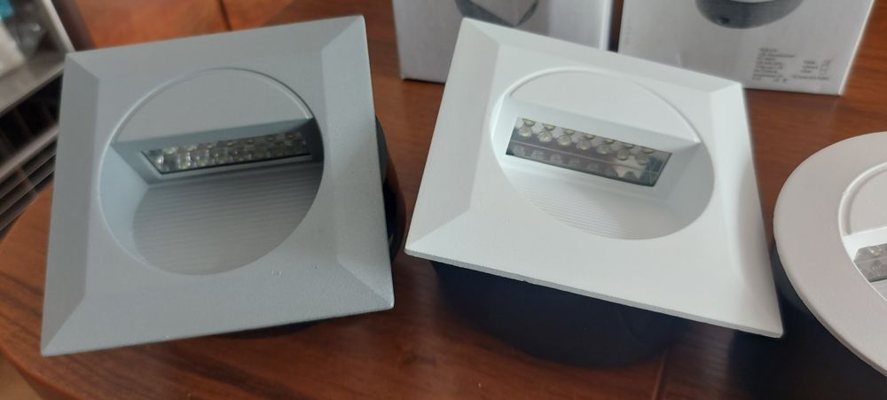 Rolux led lampa zewnętrzna ścienna wpuszczana