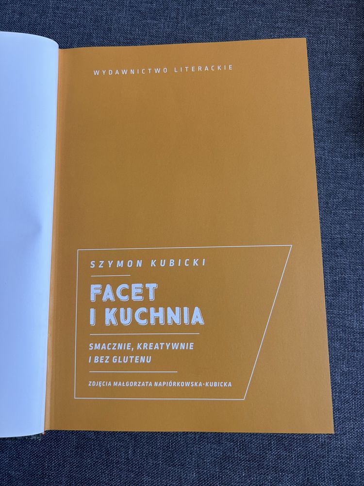 Książka kucharska facet i kuchnia