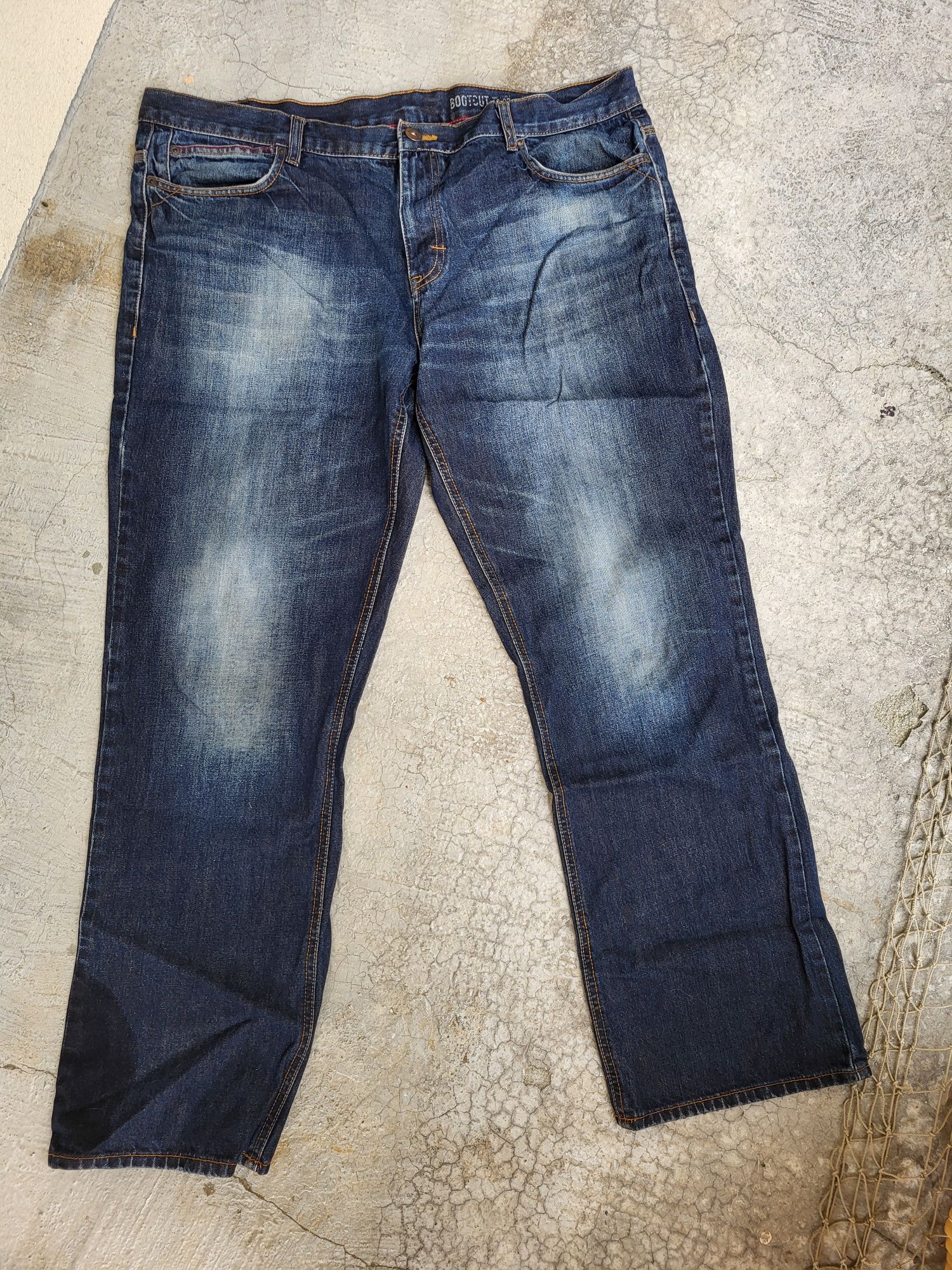 Duże spodnie duży rozmiar 3Xl 2Xl męskie jeansy 42/32