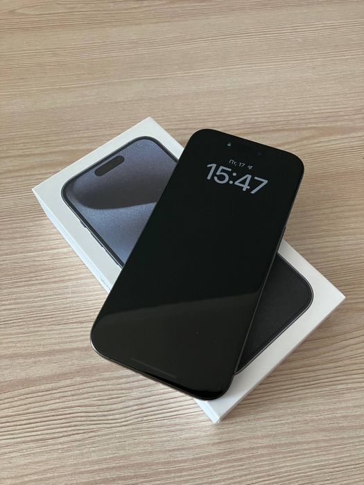 iPhone 15 Pro 128GB Blue Titanium