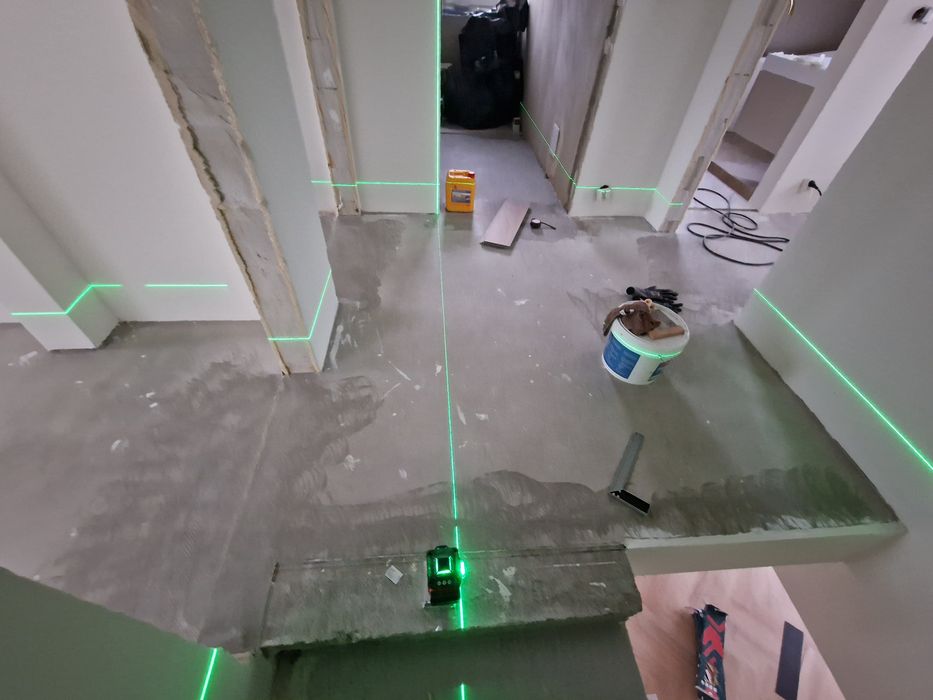 Wylewki samopoziomujące, wyrównywanie podłoża