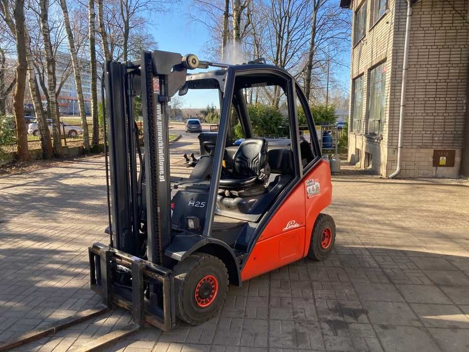 Wózek Widłowy Linde H25T LPG Duplex Przesuw Boczny