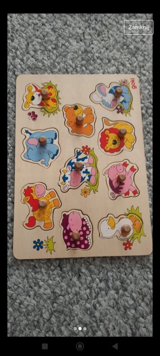 Dopasowywanka drewniana Goki.