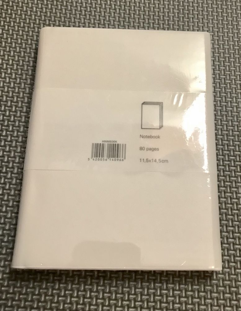 Hugo Boss notatnik notebook note pad a6 biały