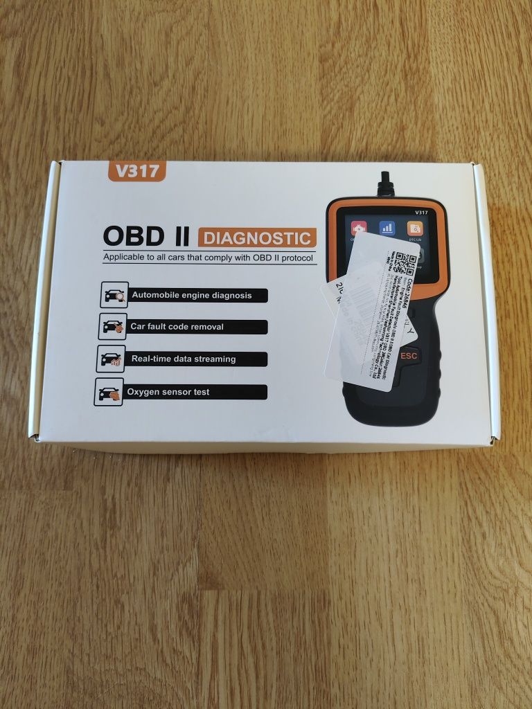 Автосканер OBD2 V317 диагностика