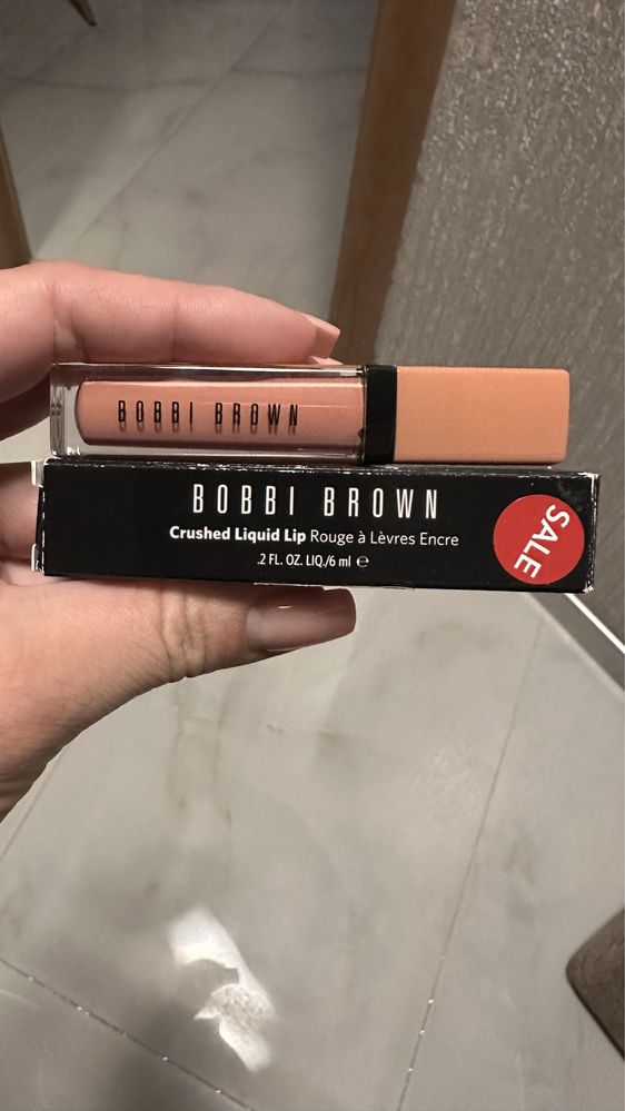 Блеск помада Bobbi Brown нюд