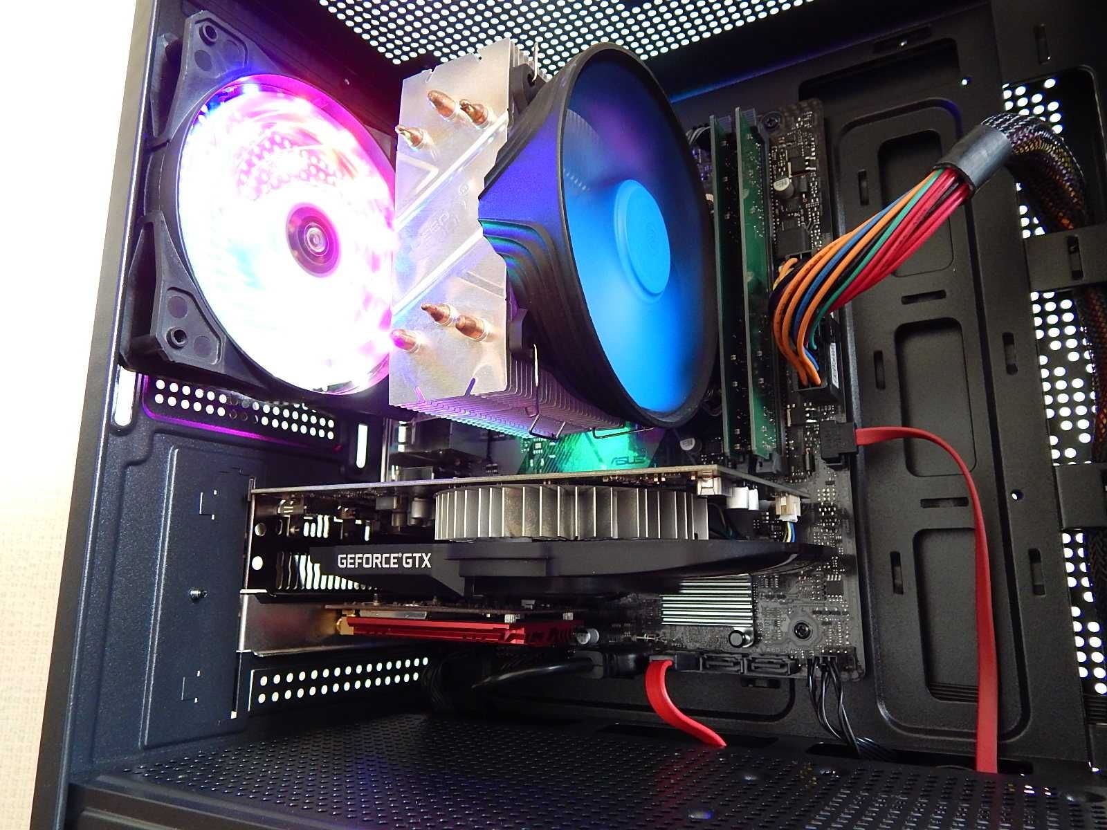 Ігровий ПК • Intel i3-9100F • GTX1050TI • 16GB RAM • SSD 240GB • Wi-Fi