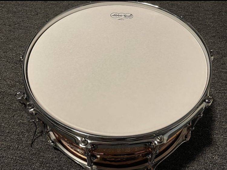 Ludwig Copper Phonic 14x6,5 tube lugs