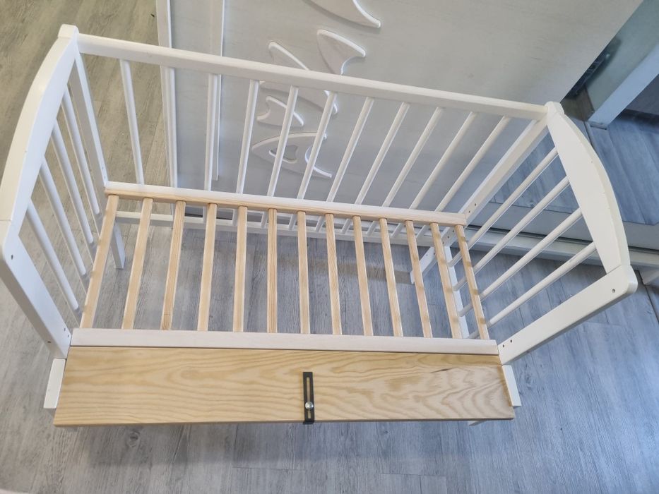 Łóżeczko FILIP z dostawką 90x40