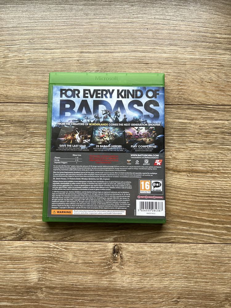 Gra Battleborn PL Xbox One S X Xbox Series X
