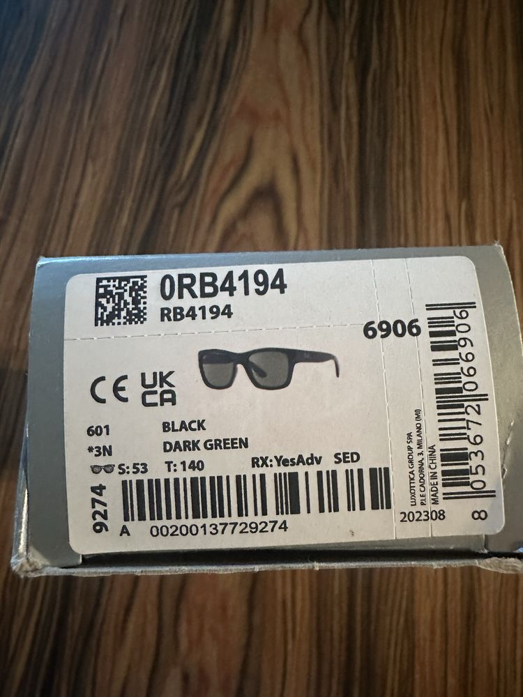 Okulary Rayban 0RB4194 czarne